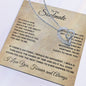 To My Soulmate | I Love You, Forever & Always - Forever Love Necklace