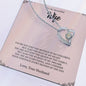 To My Beautiful Wife | You Are My Everything - Forever Love Necklace