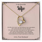 To My Beautiful Wife | You Are My Everything - Forever Love Necklace