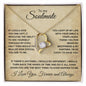 To My Soulmate | I Love You, Forever & Always - Forever Love Necklace