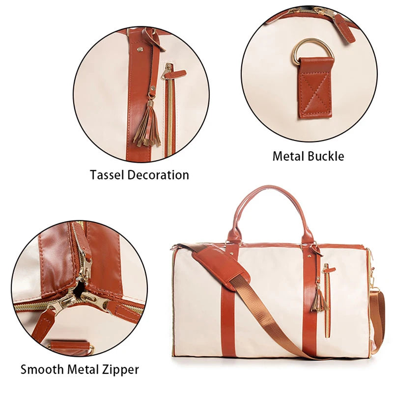 Foldable Garment Travel Duffle